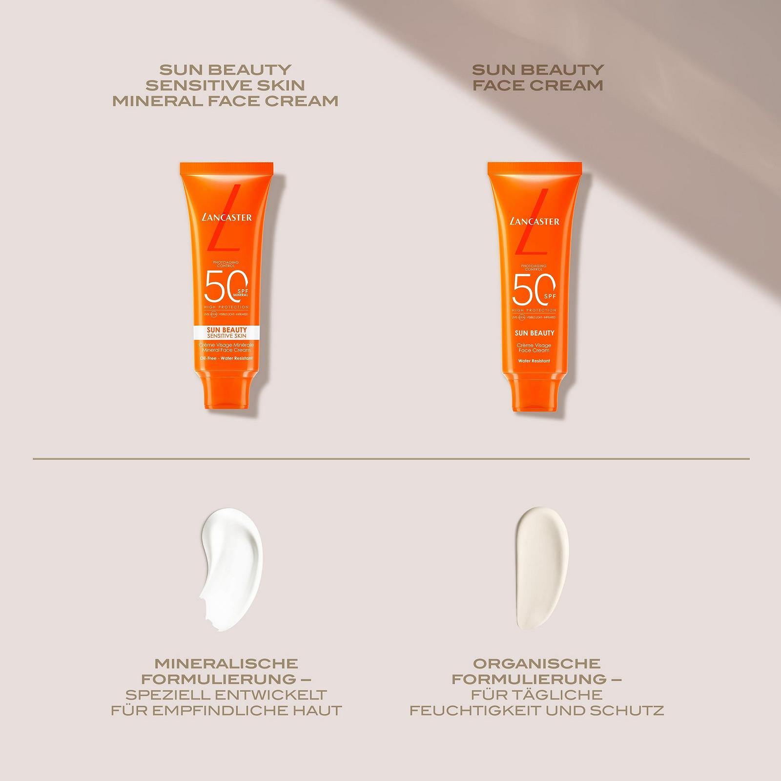 Сонцезахисний флюїд для обличчя Lancaster Sun Beauty Sensitive Skin SPF 50 50 мл, фото №6
