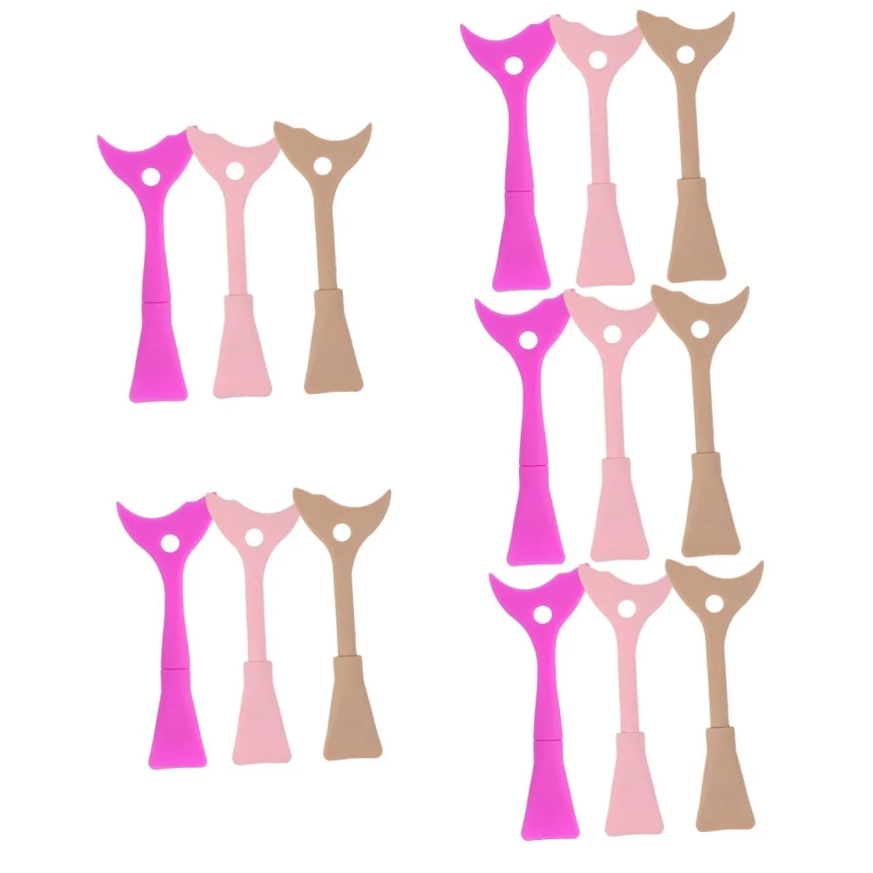 Інструмент для вій MAGICLULU Набір 1трафаретів, фото №1