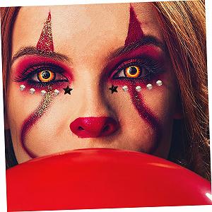 Самоклеящиеся блестящие камни для лица и глаз, 6 листов synthetic.ua - Фото 1