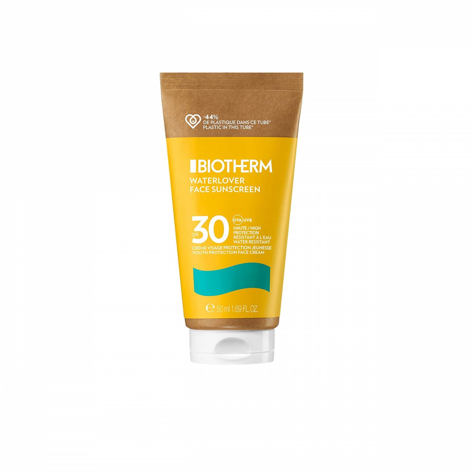 Солнцезащитный крем Biotherm Waterlover Anti-Ageing SPF 30, 50 мл, фото №1