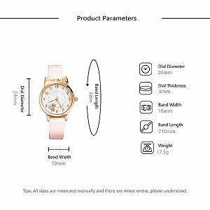 Женские часы Дизайн в корейском стиле synthetic.ua - Фото 1