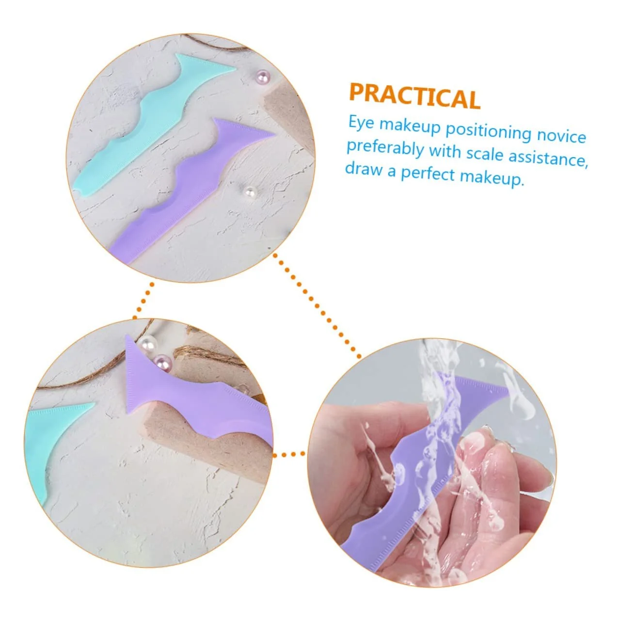 Лінійка Beavorty Силіконова для макіяжу 6 шт., фото №6 Лінійка Beavorty Силіконова для макіяжу 6 шт., фото №6