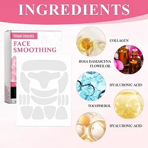 Патчи против морщин для лица, увлажняющие, улучшают состояние кожи, подходят для лба, глаз, щек и других участков synthetic.ua - Фото 1