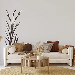 Настільна наклейка tjapalo v21 Очерет Світло-коричнева 94 x 38 см synthetic.ua - Фото 1