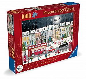 Пазл Ravensburger Christmas Eve 1000 деталей 70 x 50 см synthetic.ua - Фото 1