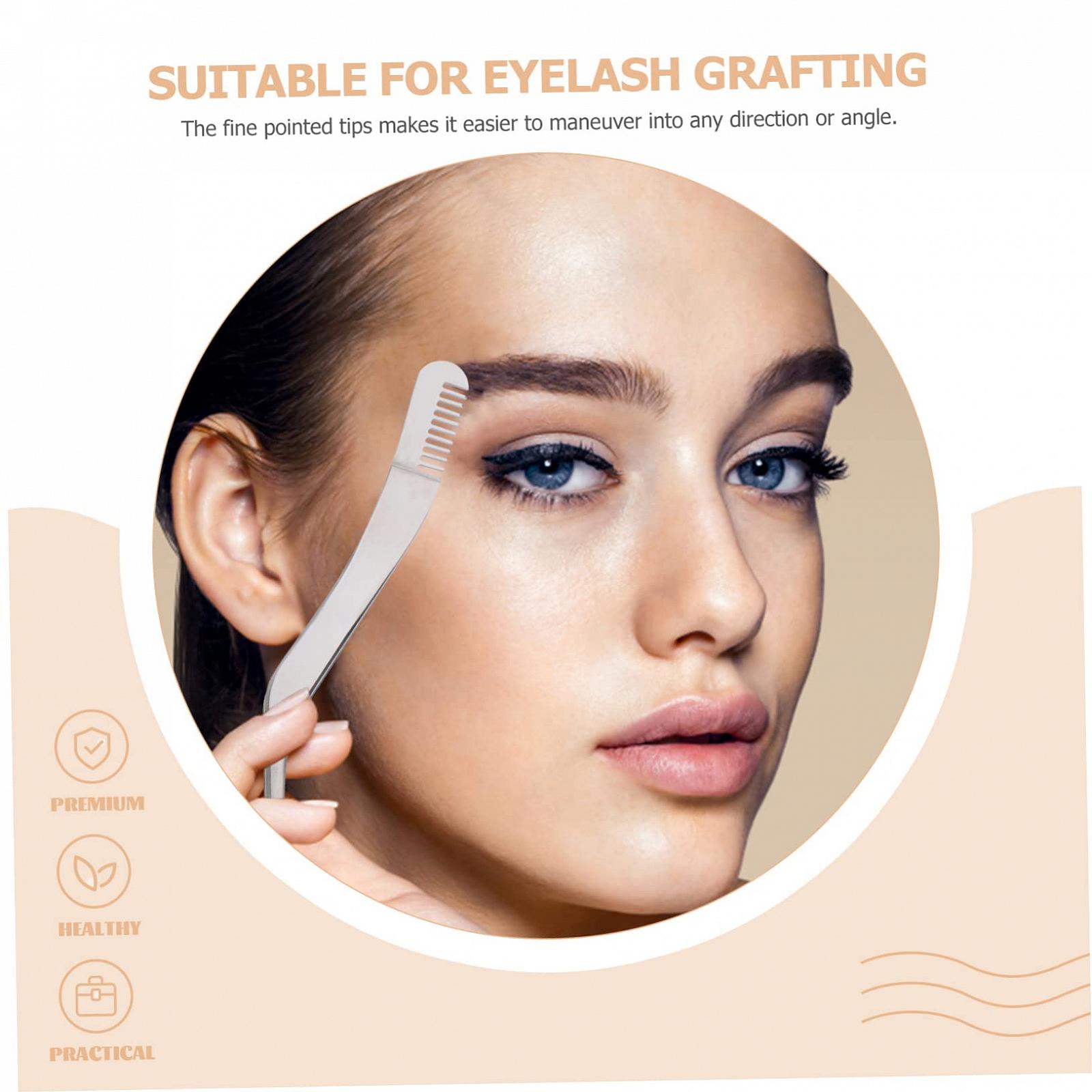 Инструменты Angoily 6 шт Wimpernpinzette Wimpernapplikator Wimpernclip Wimpernkamm Нержавеющая сталь, фото №3 Инструменты Angoily 6 шт Wimpernpinzette Wimpernapplikator Wimpernclip Wimpernkamm Нержавеющая сталь, фото №3