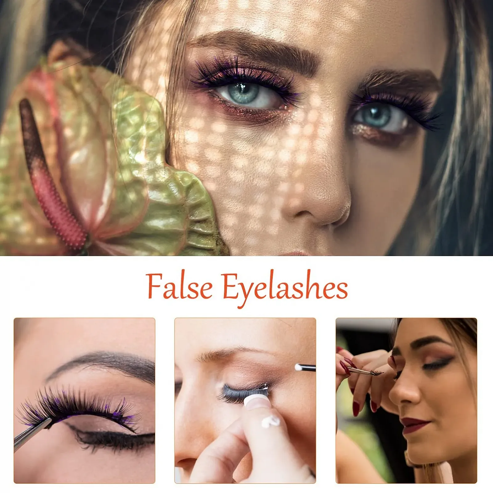 Накладные ресницы Beaupretty Маскарад Цвет D, фото №7