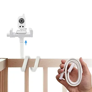 Тримач для відеоняні універсальний затискач для Philips Avent/Momcozy/ieGeek/GHB/Hellobaby 1/4" - Фото 1