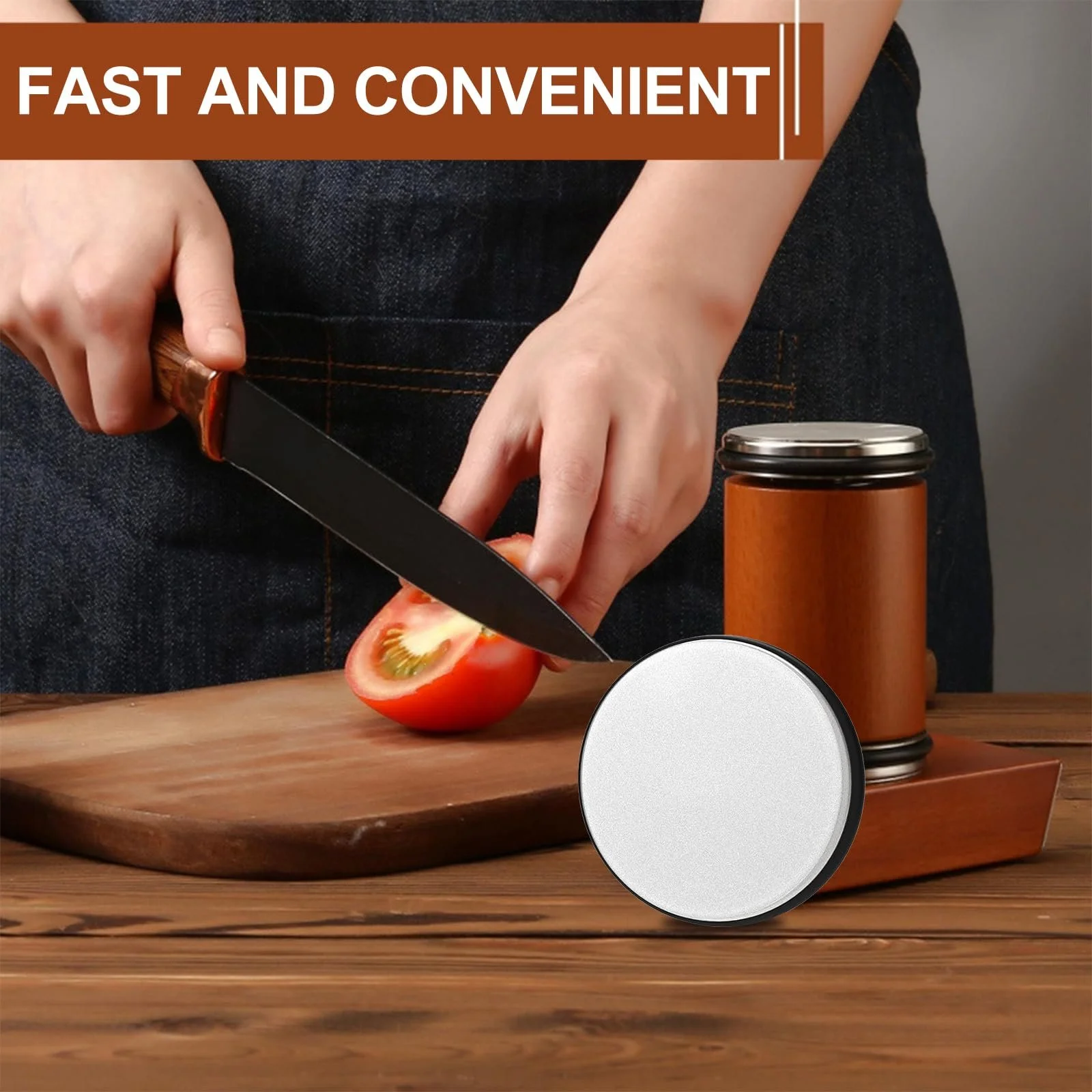 Змінні диски для точилки Horl Rolling Sharpener алмазні 1000 M12 58 мм, фото №4