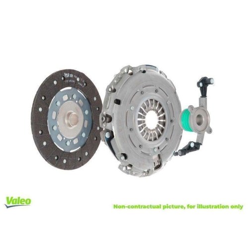 Комплект сцепления VALEO 834177 KIT3P (CSC) с саморегулирующейся технологией, фото №2