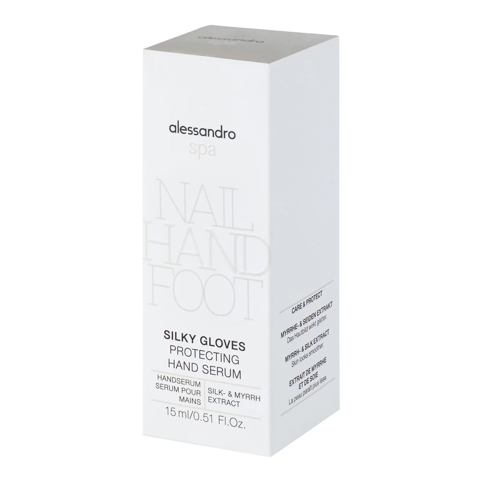 Сироватка для рук Alessandro Spa Silky Gloves Захисна 15 мл, фото №2