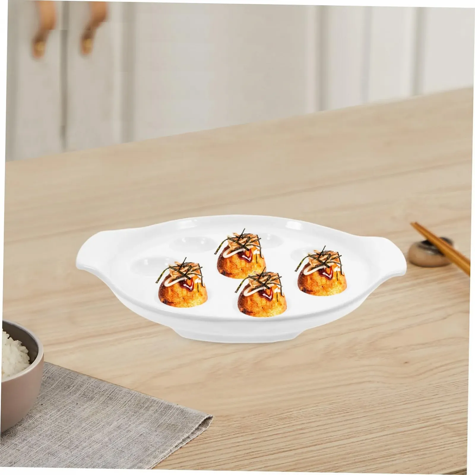 Форма UKCOCO керамическая для улиток с ручками, фото №4 Форма UKCOCO керамическая для улиток с ручками, фото №4