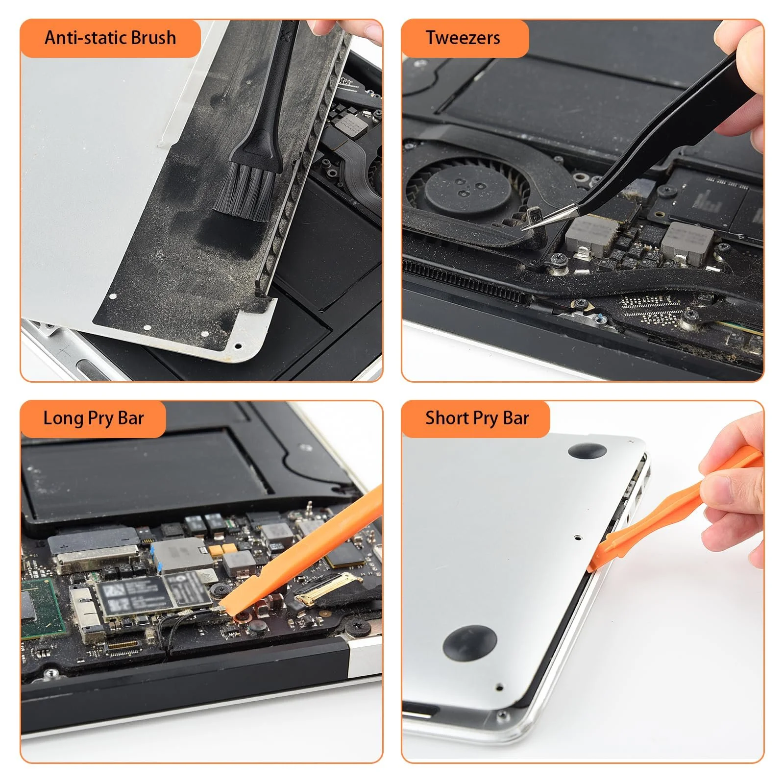 Набор отверток ASTARON 17 в 1 для ремонта Macbook с T3 T4 T5 T6 T8 P2 P5 PH000 Ph00 Y00 Magnetic Torx Bit и инструментом открытия для ноутбука, MacBook Air и Pro, Xbox, PS4, фото №4 Набор отверток ASTARON 17 в 1 для ремонта Macbook с T3 T4 T5 T6 T8 P2 P5 PH000 Ph00 Y00 Magnetic Torx Bit и инструментом открытия для ноутбука, MacBook Air и Pro, Xbox, PS4, фото №4