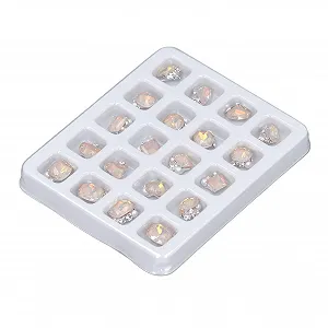 Набор для дизайна ногтей Kristall, блестящий декор со многими опциями, мерцающие ногти для повседневного использования, выездов и прочего, легкий и универсальный для путешествий и выступлений (05) synthetic.ua - Фото 1