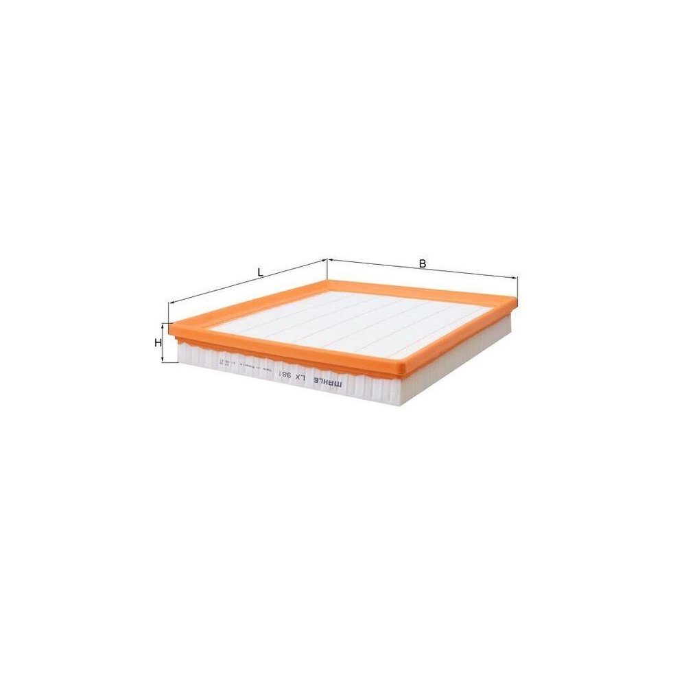 Воздушный фильтр KNECHT LX 981 для MERCEDES-BENZ, фото №1