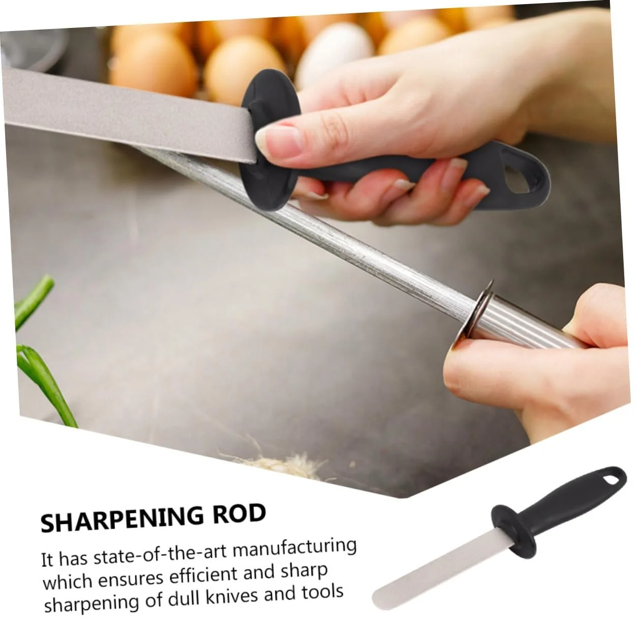 Точилка для ножів двостороння з ергономічною ручкою Професійна, фото №5 Точилка для ножів двостороння з ергономічною ручкою Професійна, фото №5