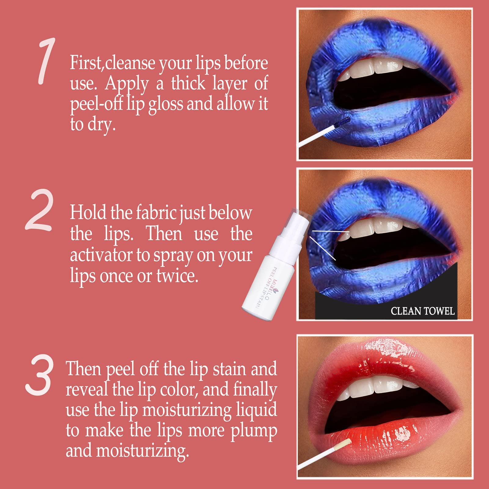 Блиск для губ Hematoma Make-Up Stick Cup зволожуючий (C, One Size), фото №2