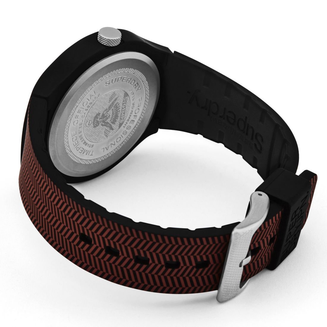 Женские Аналоговые Часы Superdry SYG184RB с Силиконовым Ремешком, фото №2 Женские Аналоговые Часы Superdry SYG184RB с Силиконовым Ремешком, фото №2