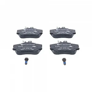 Комплект гальмівних колодок, дискове гальмо ATE 13.0460-2975.2 для MERCEDES-BENZ, передній міст - Фото 1