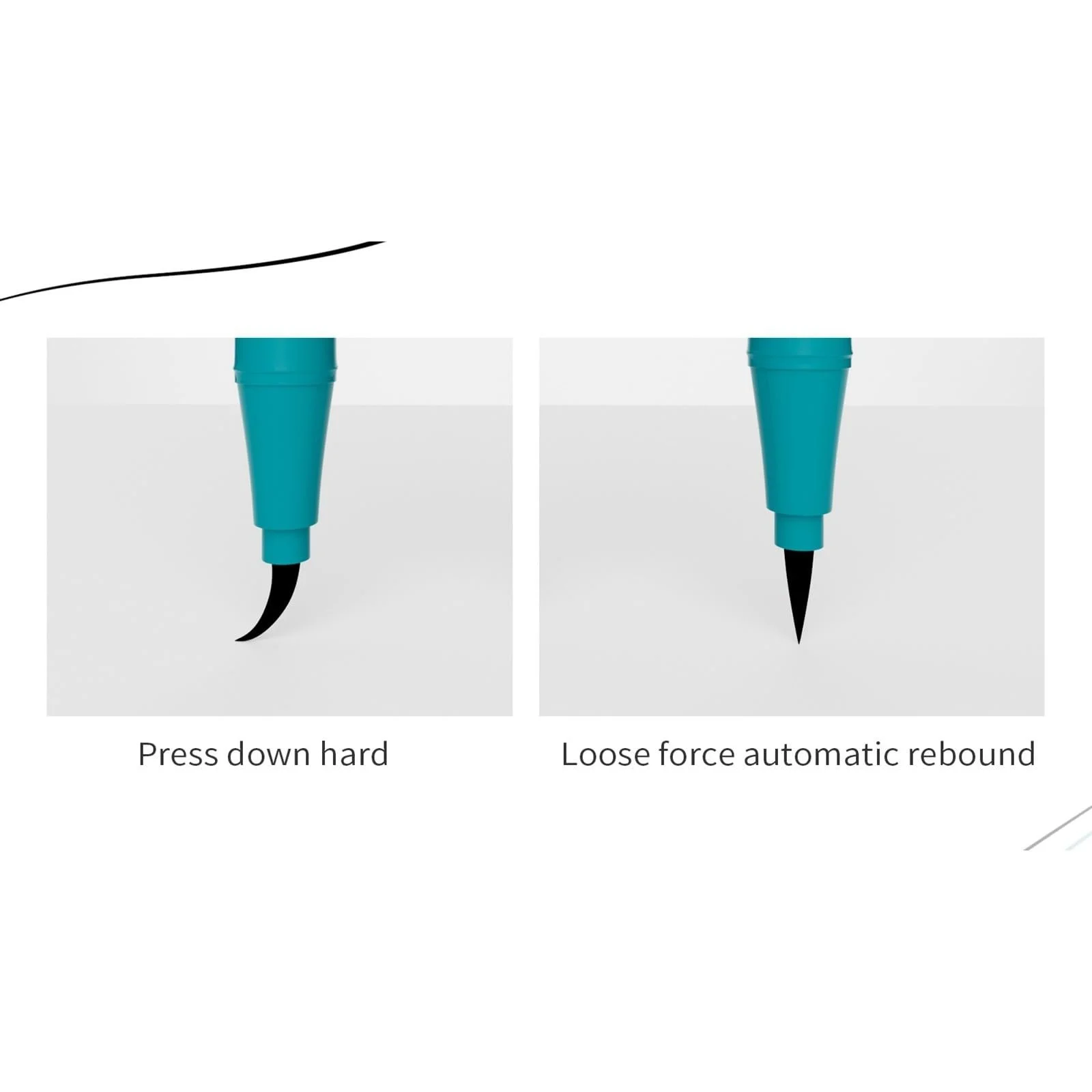 Підводка для очей Green Box, не розмазується, швидко сохне, з твердим кінчиком, рідка, 1 мл, фото №7 Підводка для очей Green Box, не розмазується, швидко сохне, з твердим кінчиком, рідка, 1 мл, фото №7