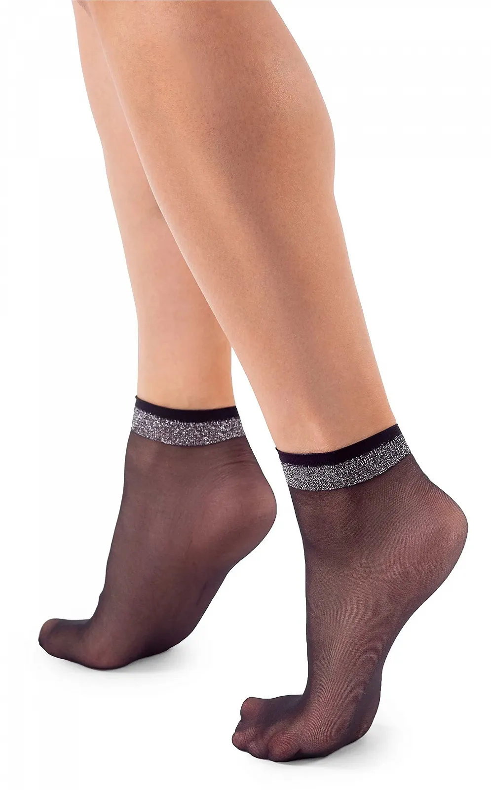 Шкарпетки жіночі Безрозмірні Crystal Pop Rete Short Fishnet, фото №1