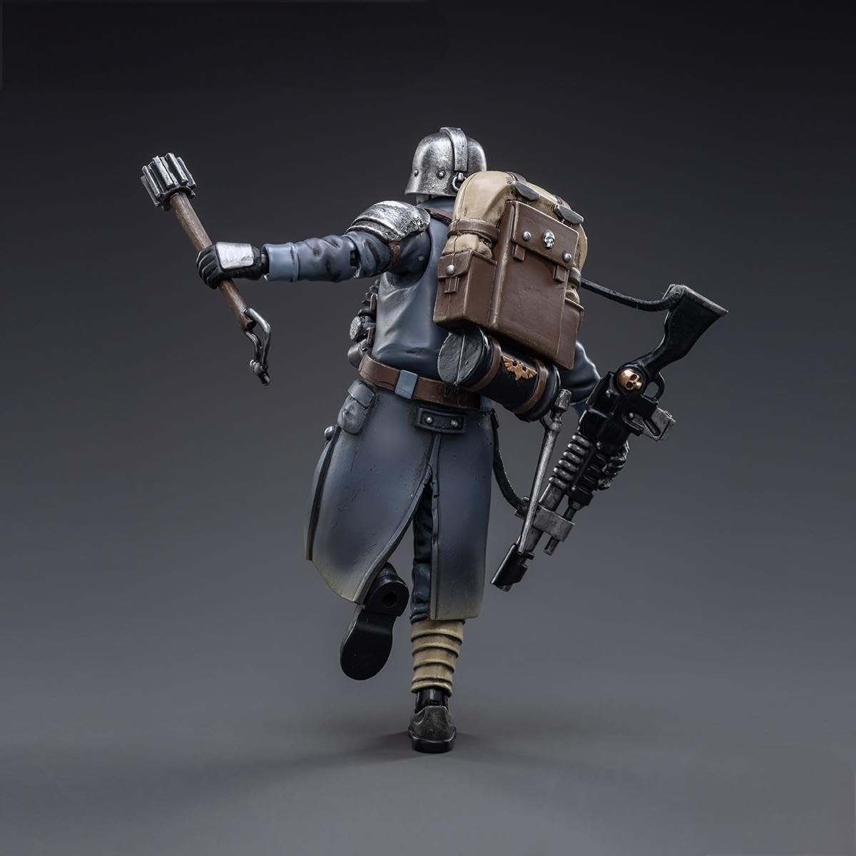 Фигурка JOYTOY Warhammer 40K Astra Militarum Death Korps of War Veteran Squad Guardsman Collection Model, фото №4