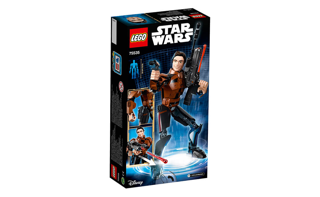 Конструктор LEGO Хан Соло 101 деталей 75535, фото №4