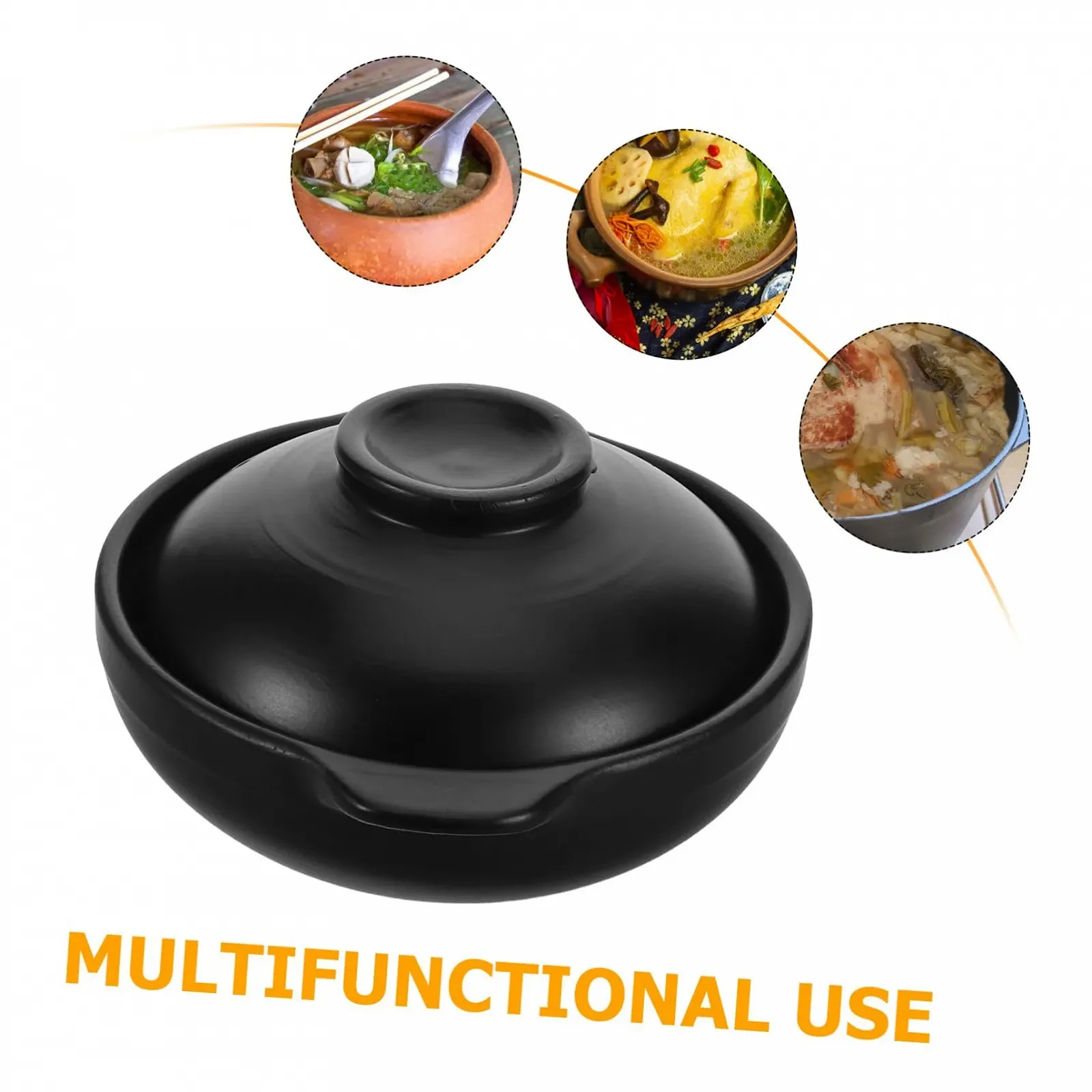 Горщик для приготування термічно стійкий з кришкою керамічний для відкритого вогню, фото №9 Горщик для приготування термічно стійкий з кришкою керамічний для відкритого вогню, фото №9