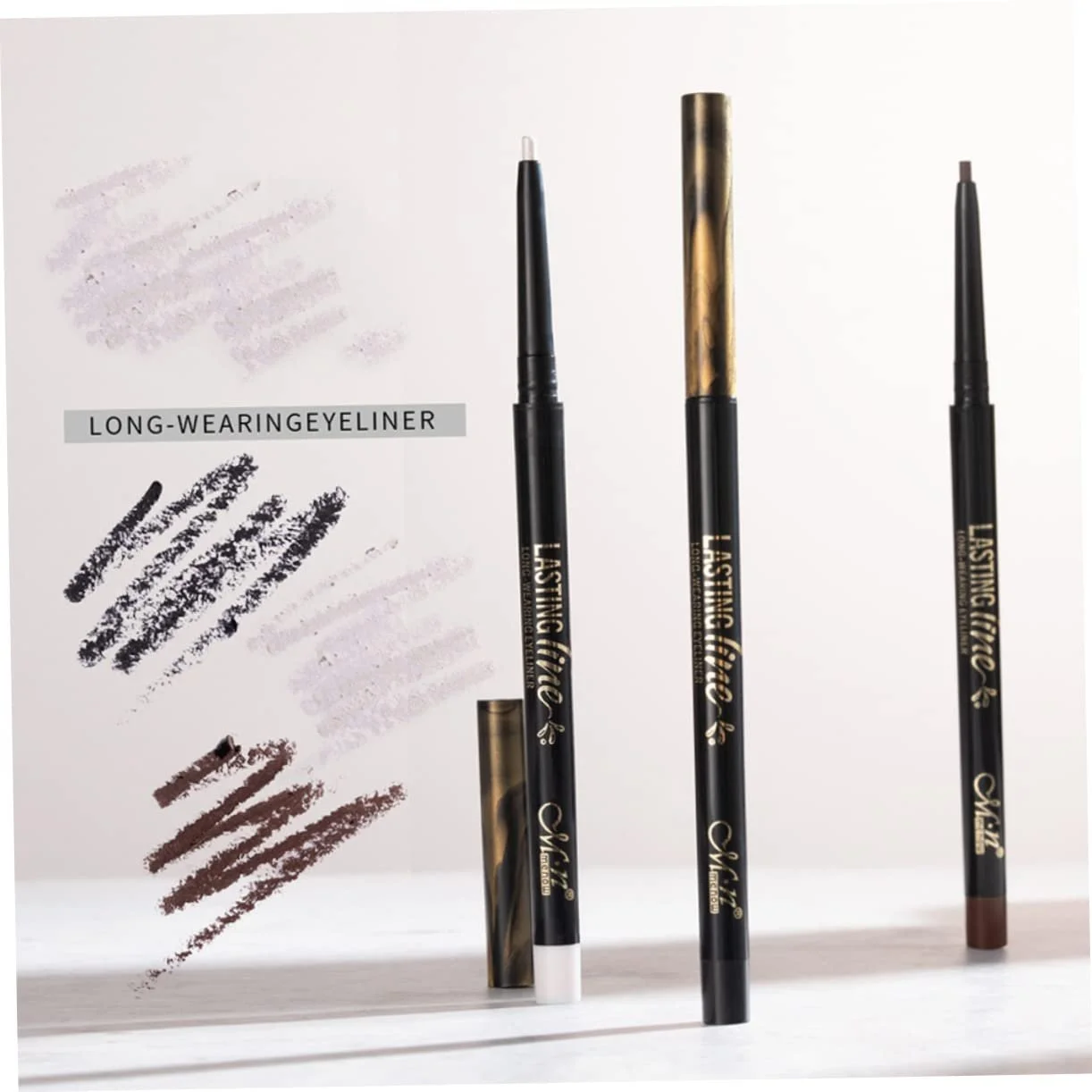 Карандаш для глаз Angoily E43 Водостойкий, фото №3