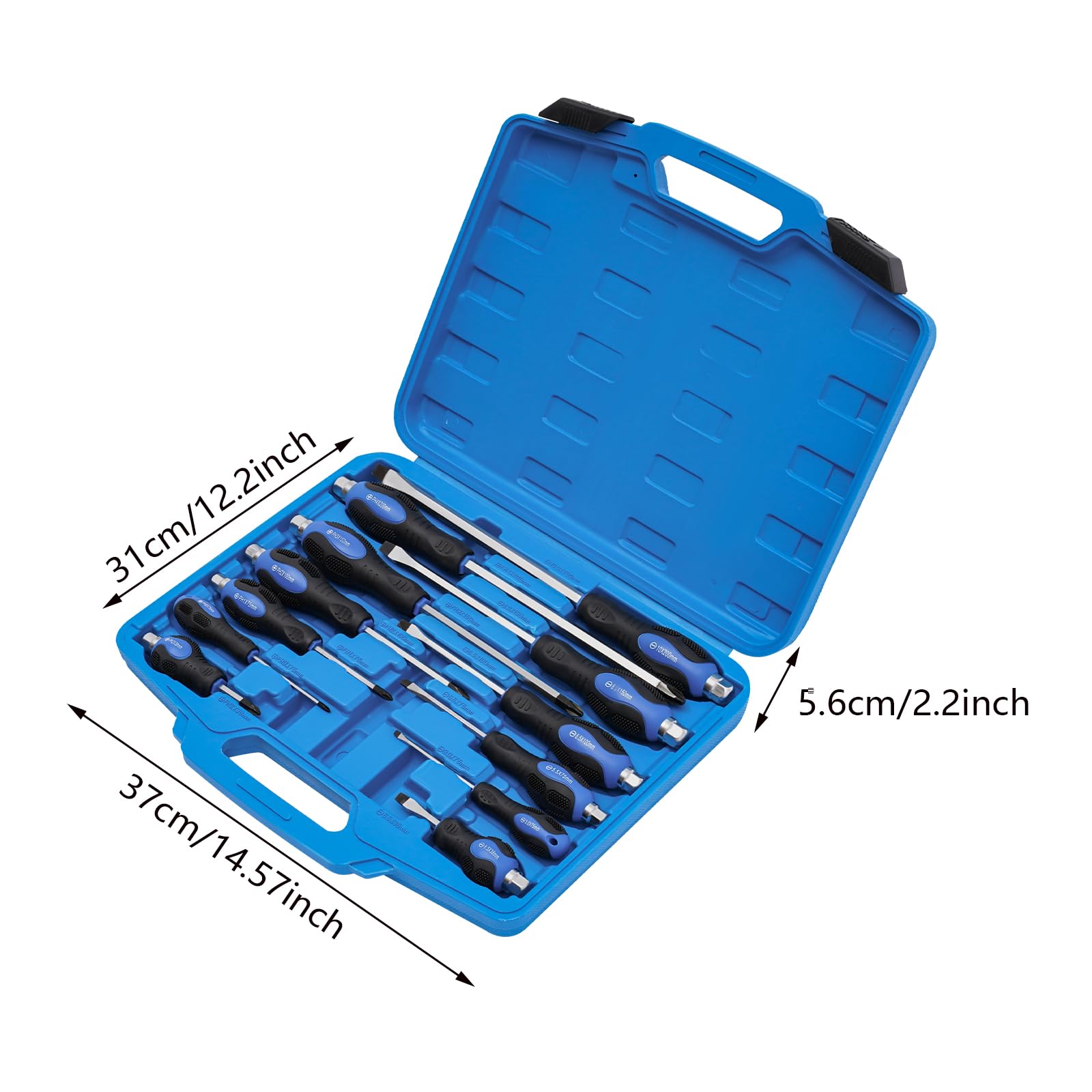 Набір викруток Magnetic 12 шт. 6 Phillips і 6 Slotted, фото №4 Набір викруток Magnetic 12 шт. 6 Phillips і 6 Slotted, фото №4