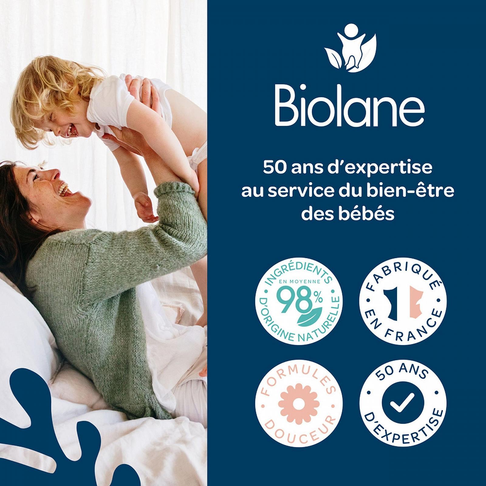 Влажные салфетки Biolane 12 упаковок 900 штук, фото №6