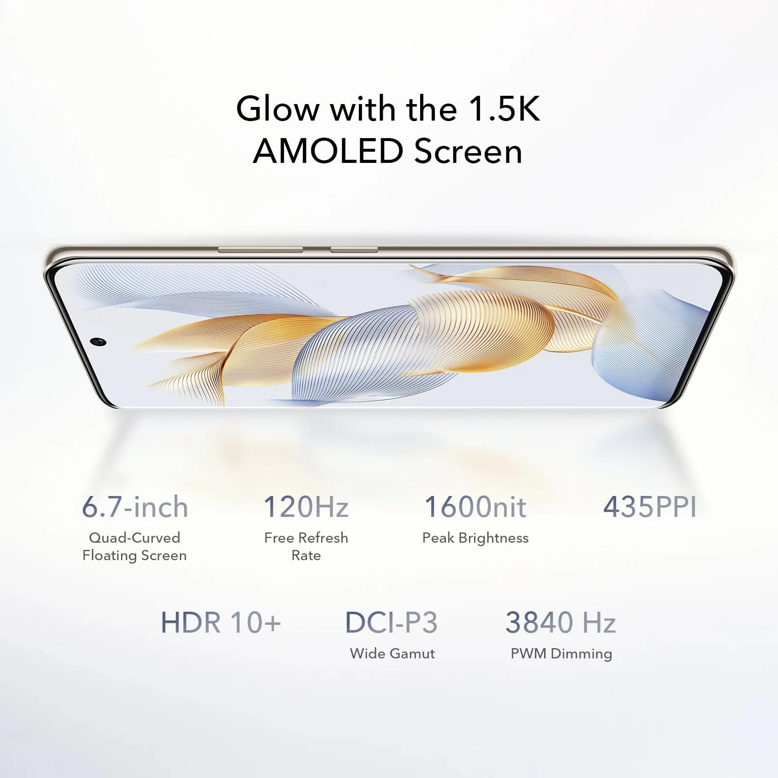 Смартфон HONOR 90 5G 12GB/512GB AMOLED 6.7" 120Гц 200Мп Android 13 Dual SIM NFC (Без зарядного устройства) Green, фото №4