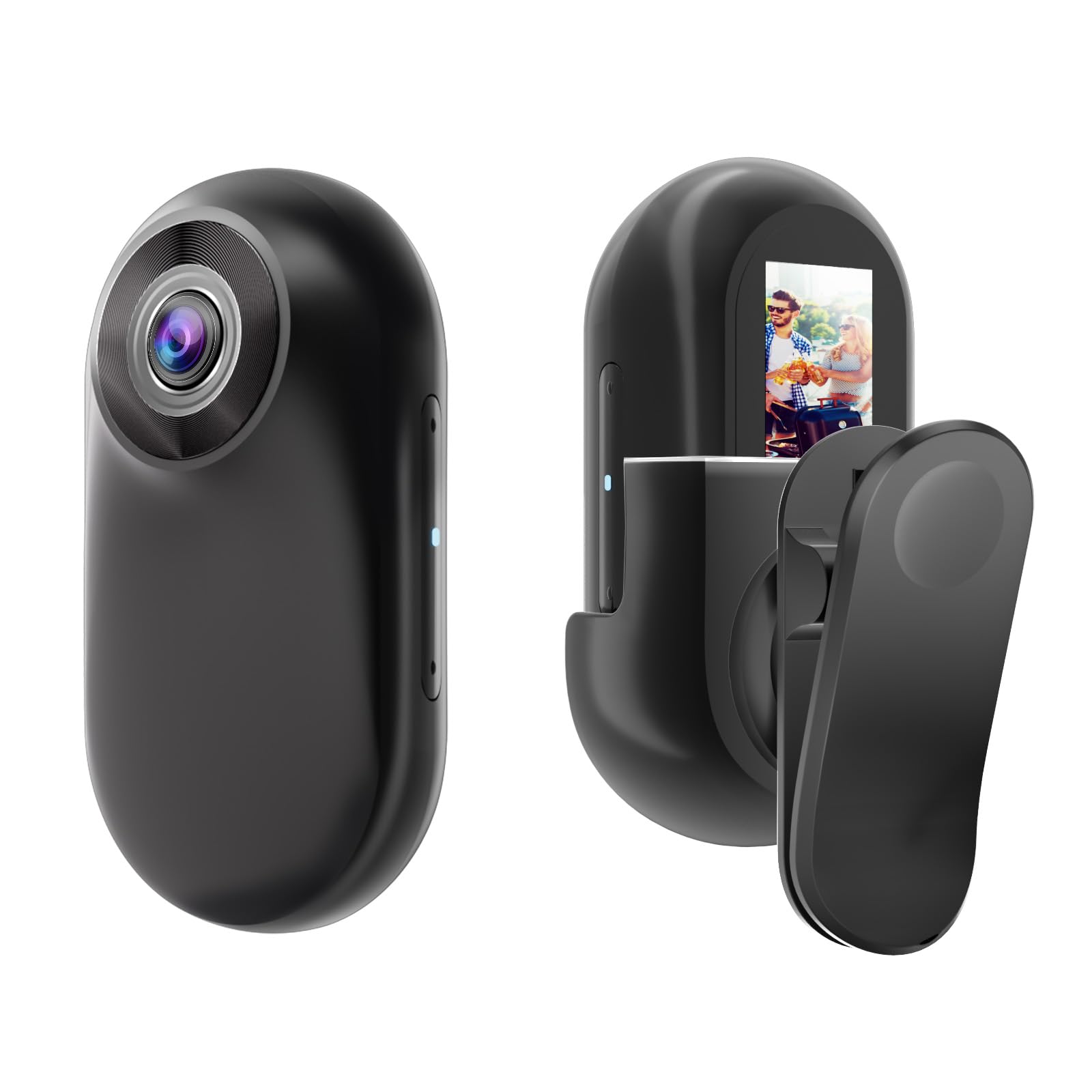 Камера Action OBEST 360° 1080P Magnetic Pocket Thumb Portable Helmet Outdoor Sports с экраном, фото №1
