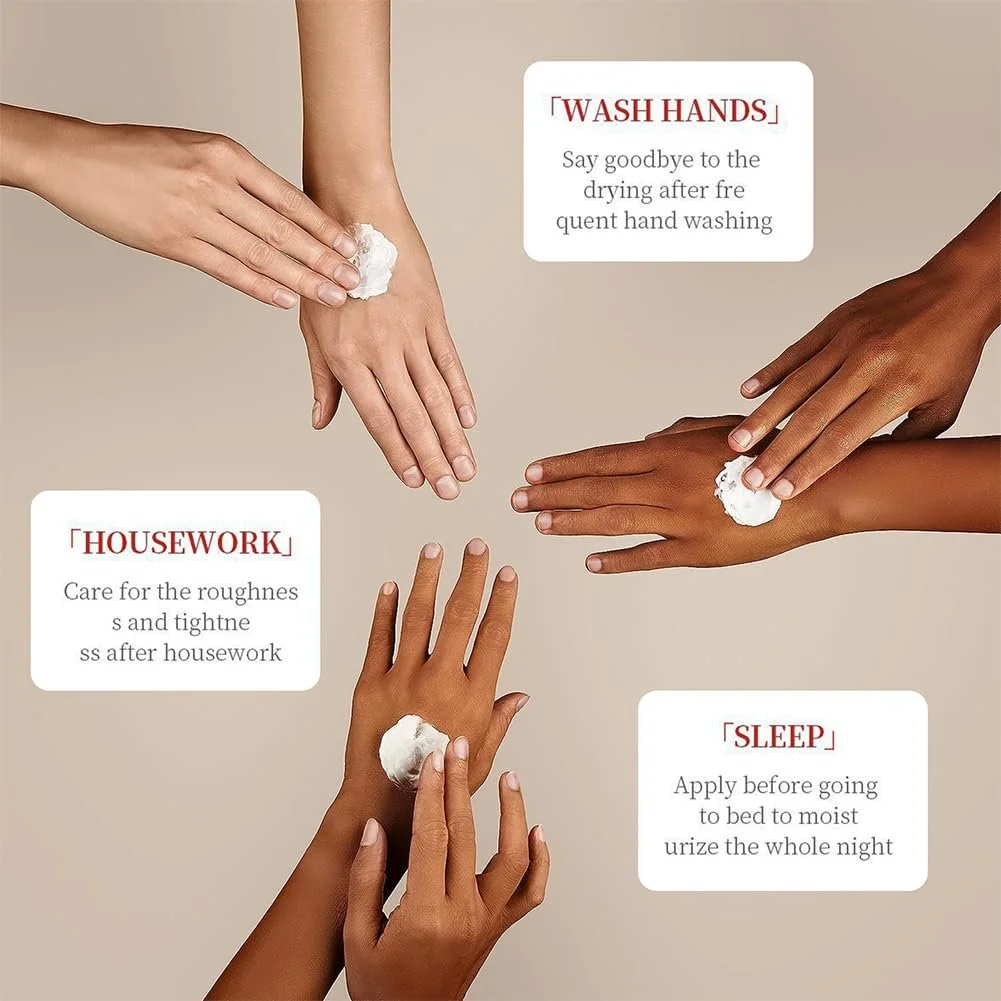 Крем для рук Набір Міні-набір кремів для рук Різдвяний крем для догляду за руками, 3 шт, фото №5