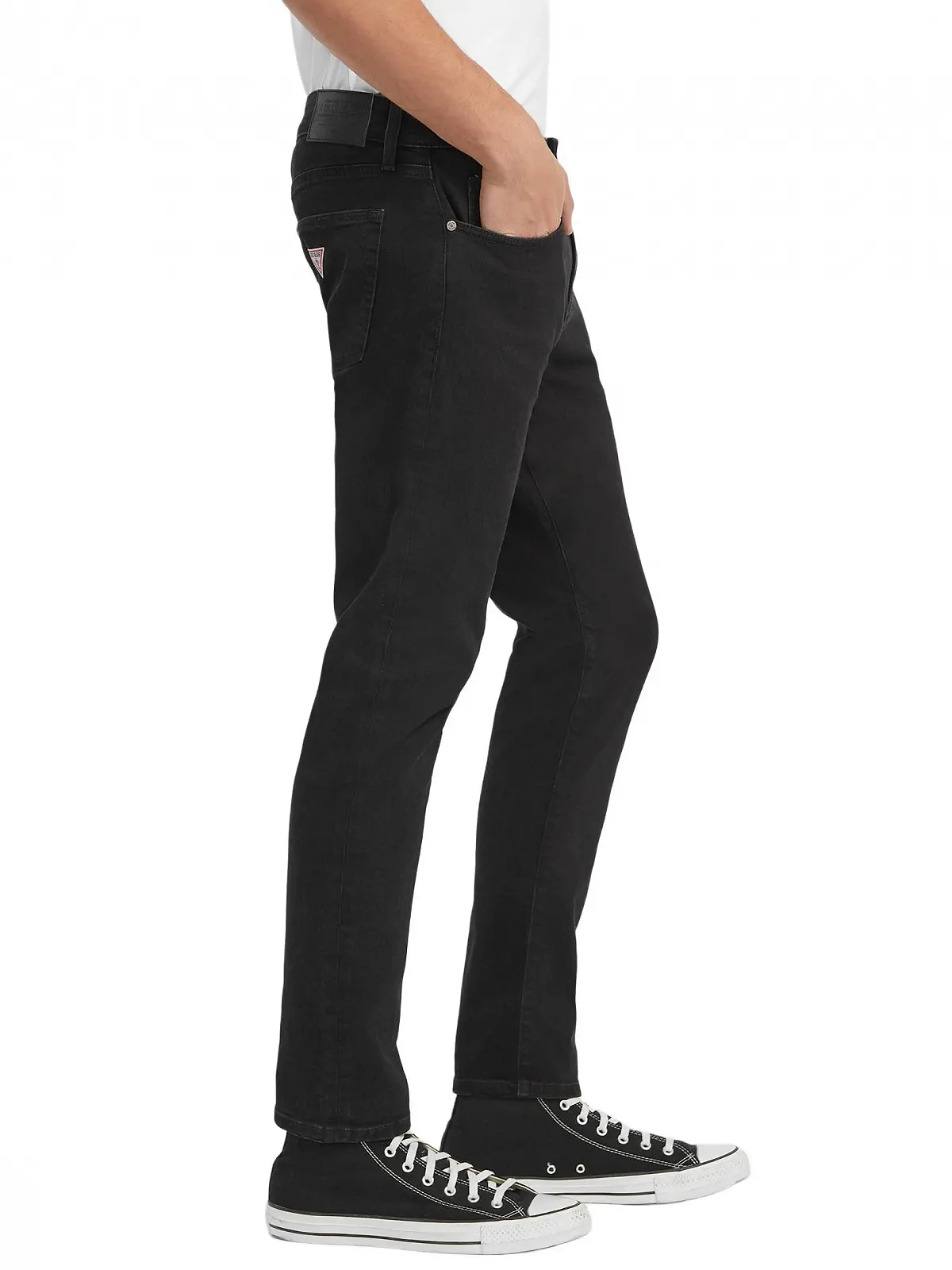 Джинси GUESS G12 Skinny, Gj Barry Black Overdye, 32, фото №3 Джинси GUESS G12 Skinny, Gj Barry Black Overdye, 32, фото №3