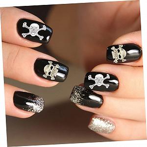 Украшения для ногтей Healvian, 30 шт, на Хэллоуин, подвески, подарки для вечеринки, зажимы, декор для ногтей synthetic.ua - Фото 1