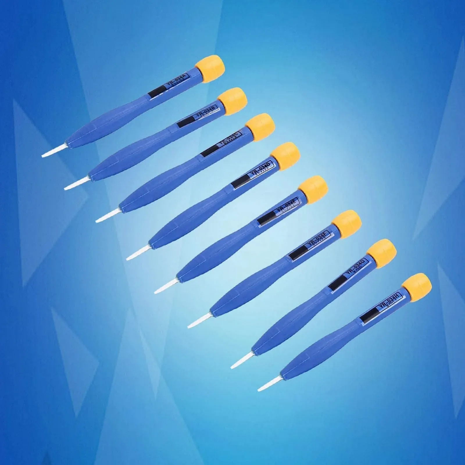 Набор отвёрток Frequency Adjustment Screwdriver Antistatic Plastic Ceramic 8 штук, фото №5