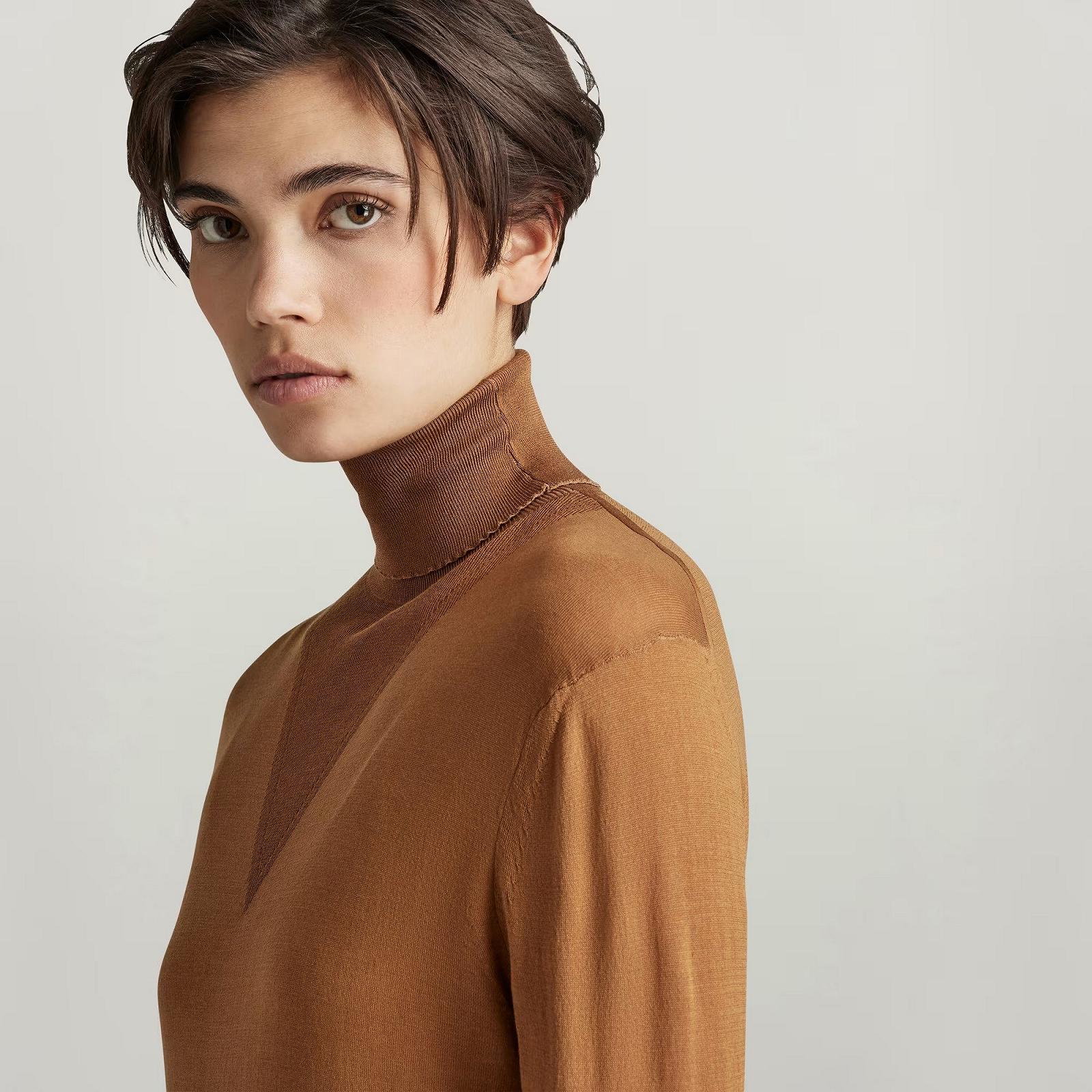 Женский свитер G-Star RAW Core Roll Neck Knit - S, фото №4