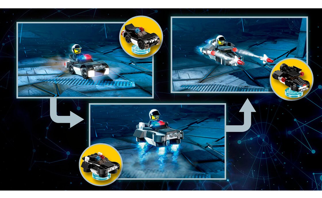 Конструктор Лего LEGO Dimensions Фан-пак: Плохой Коп 71213, фото №3 Конструктор Лего LEGO Dimensions Фан-пак: Плохой Коп 71213, фото №3