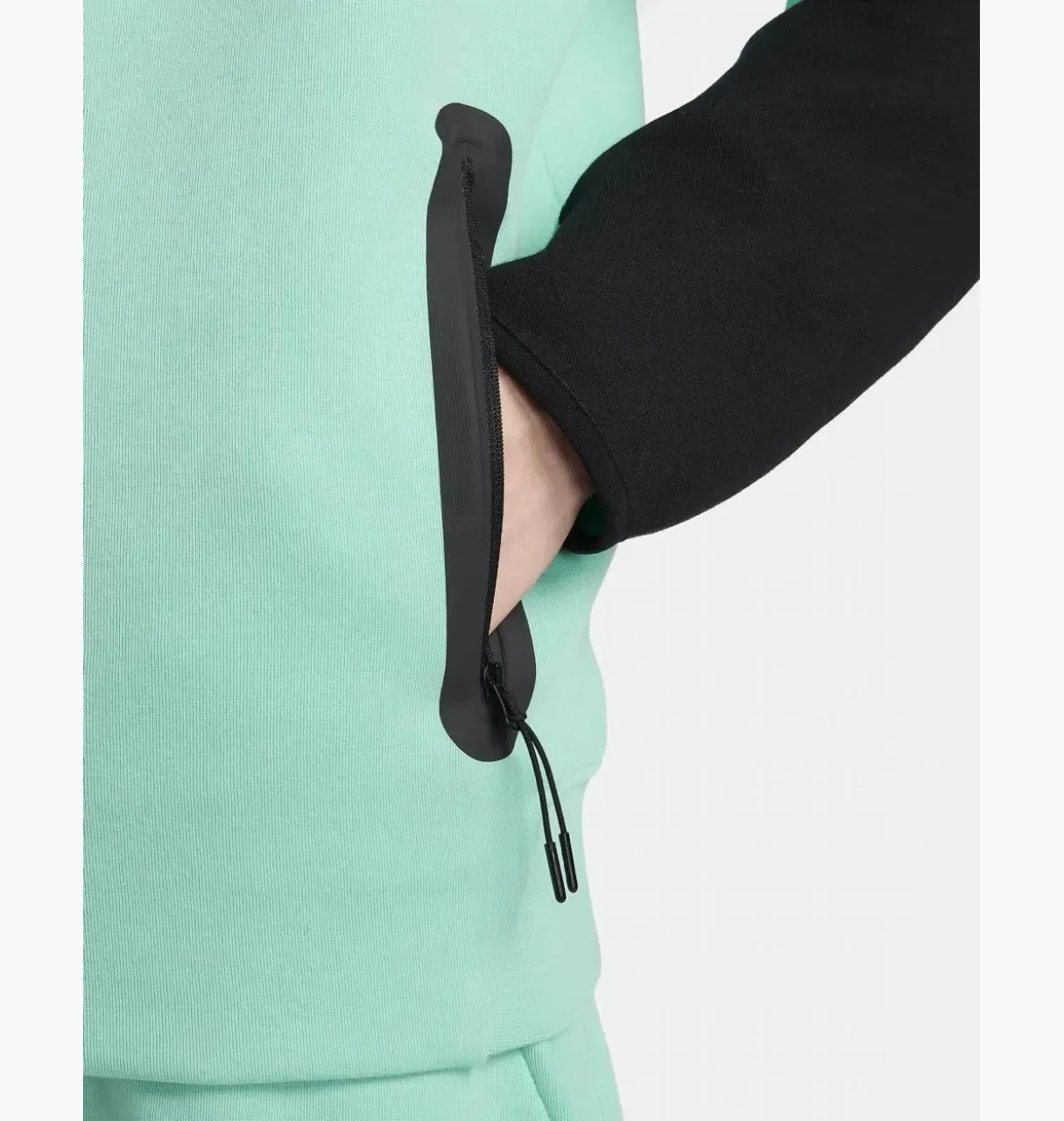 Спортивний костюм Nike Tech Fleece (чорно-м`ятний) L, фото №3