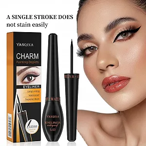 Подводка-ручка Черная Водостойкая С ультратонким кончиком synthetic.ua - Фото 1