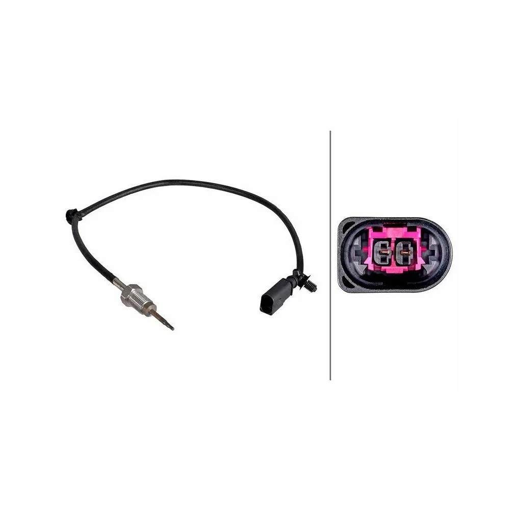 Датчик температури відпрацьованих газів HELLA 6PT 358 226-641 для AUDI VW перед турбокомпресором, фото №1