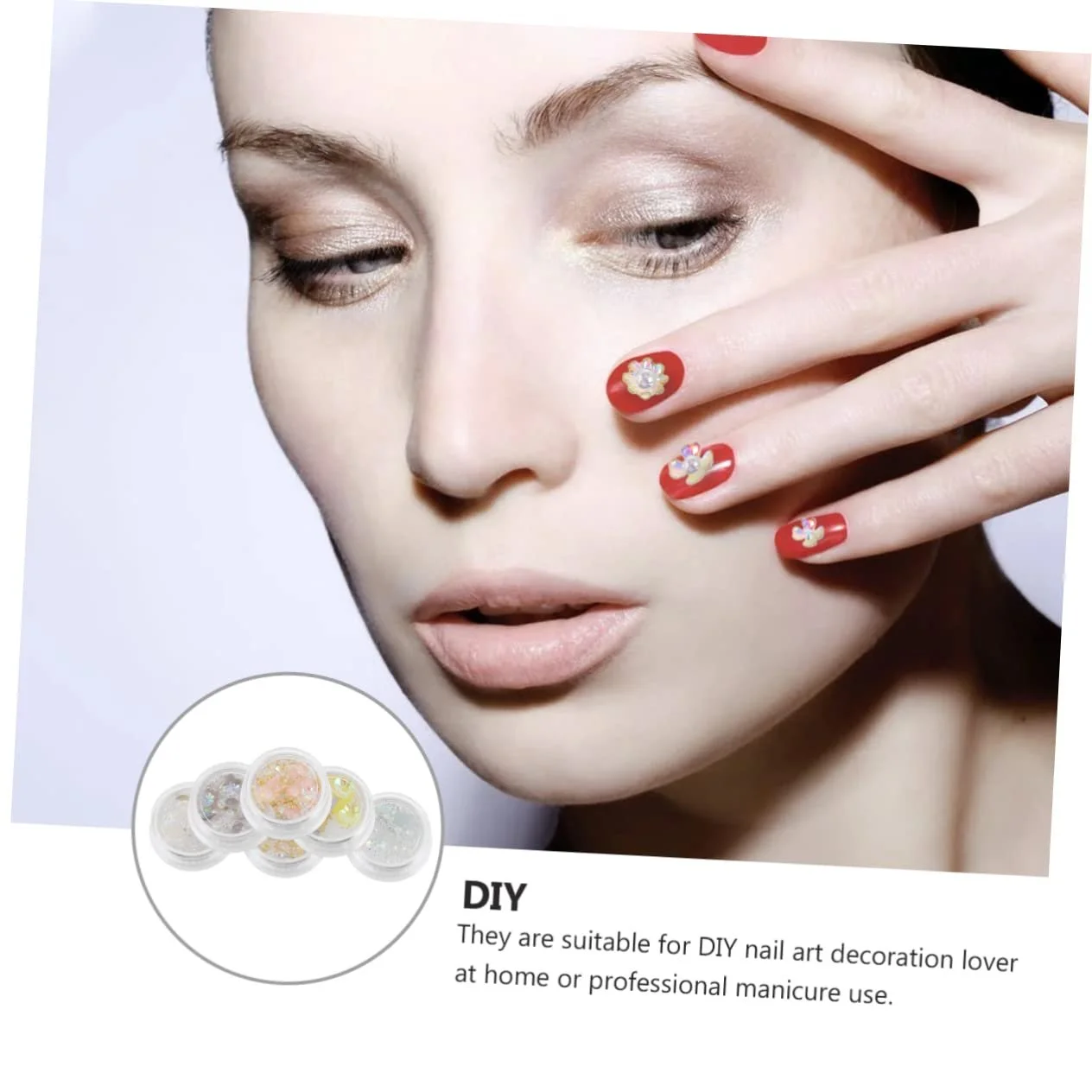 Украшение для ногтей Стразы Цветы для ногтей Шарм для маникюра Наклейка для ногтей Миска для ногтей Розовые блестки Рукав Бриллиант Ледяной цветок Лето (6 коробок), фото №6 Украшение для ногтей Стразы Цветы для ногтей Шарм для маникюра Наклейка для ногтей Миска для ногтей Розовые блестки Рукав Бриллиант Ледяной цветок Лето (6 коробок), фото №6