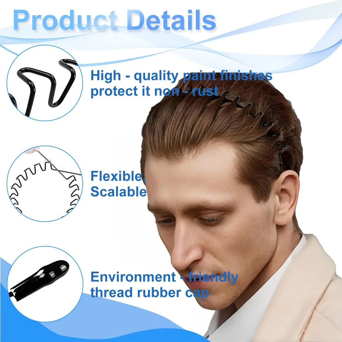 Металлическая Обруч для волос, фото №3