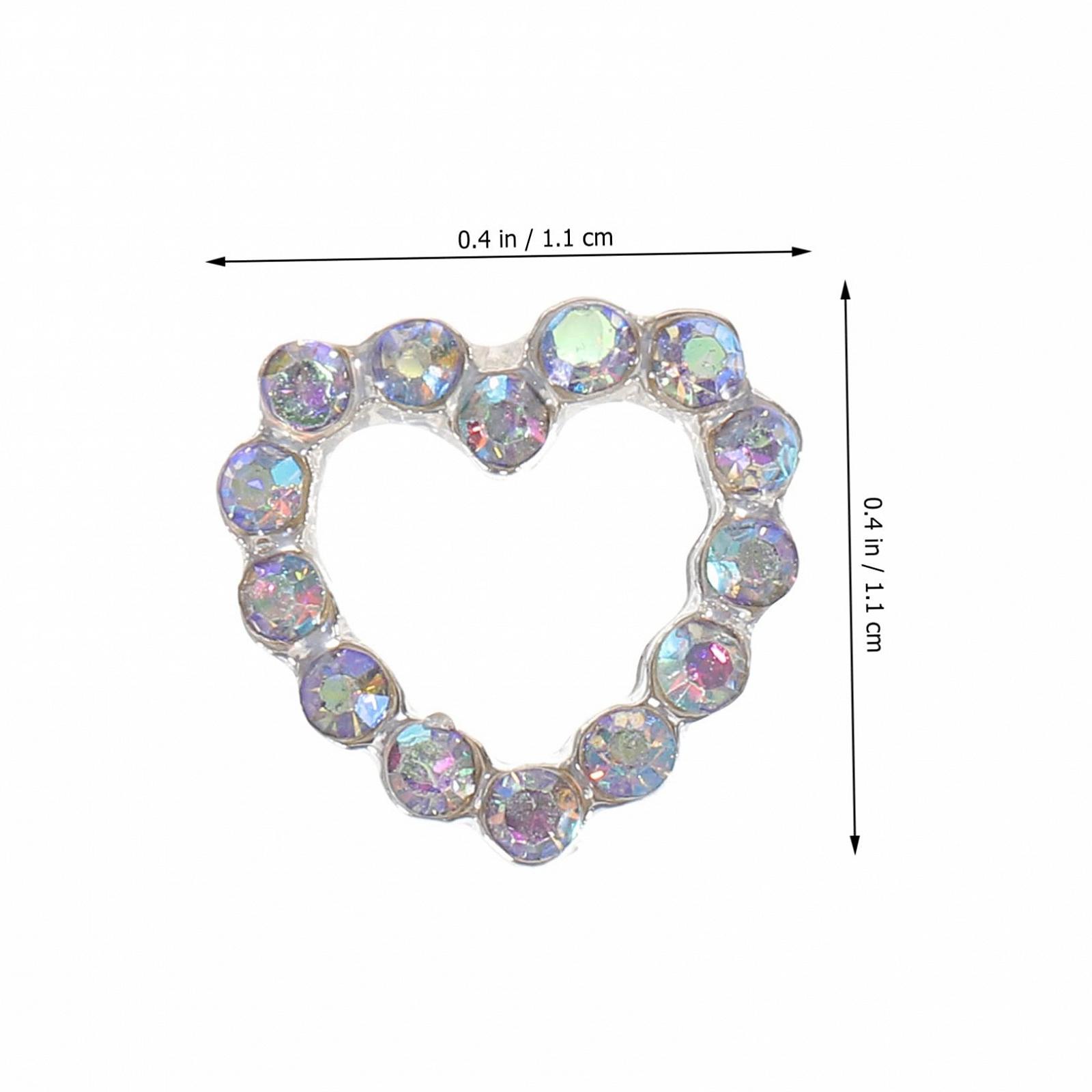 Стразы для ногтей FRCOLOR Сердце 150 шт., фото №6 Стразы для ногтей FRCOLOR Сердце 150 шт., фото №6