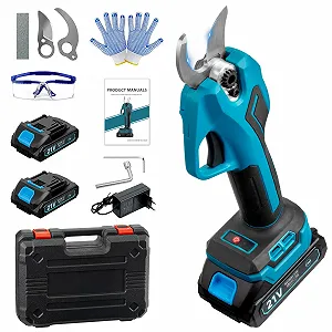 Акумуляторні садові ножиці, max 35 мм, 2 акумулятори 2000 мА·год - Фото 1