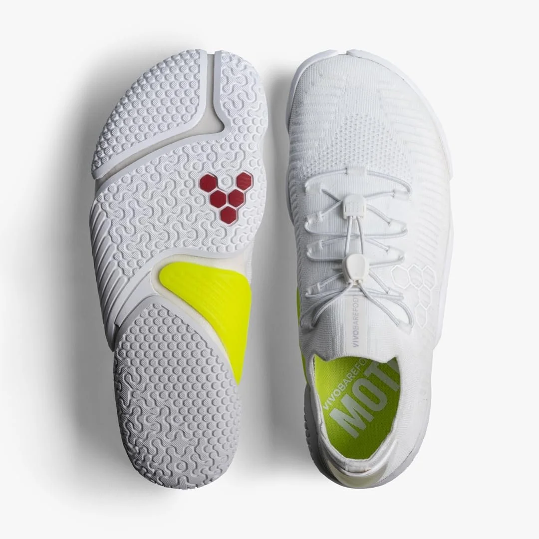 Чоловічі Кросівки VIVOBAREFOOT Motus Flex Zero-Drop Bright White, фото №3 Чоловічі Кросівки VIVOBAREFOOT Motus Flex Zero-Drop Bright White, фото №3