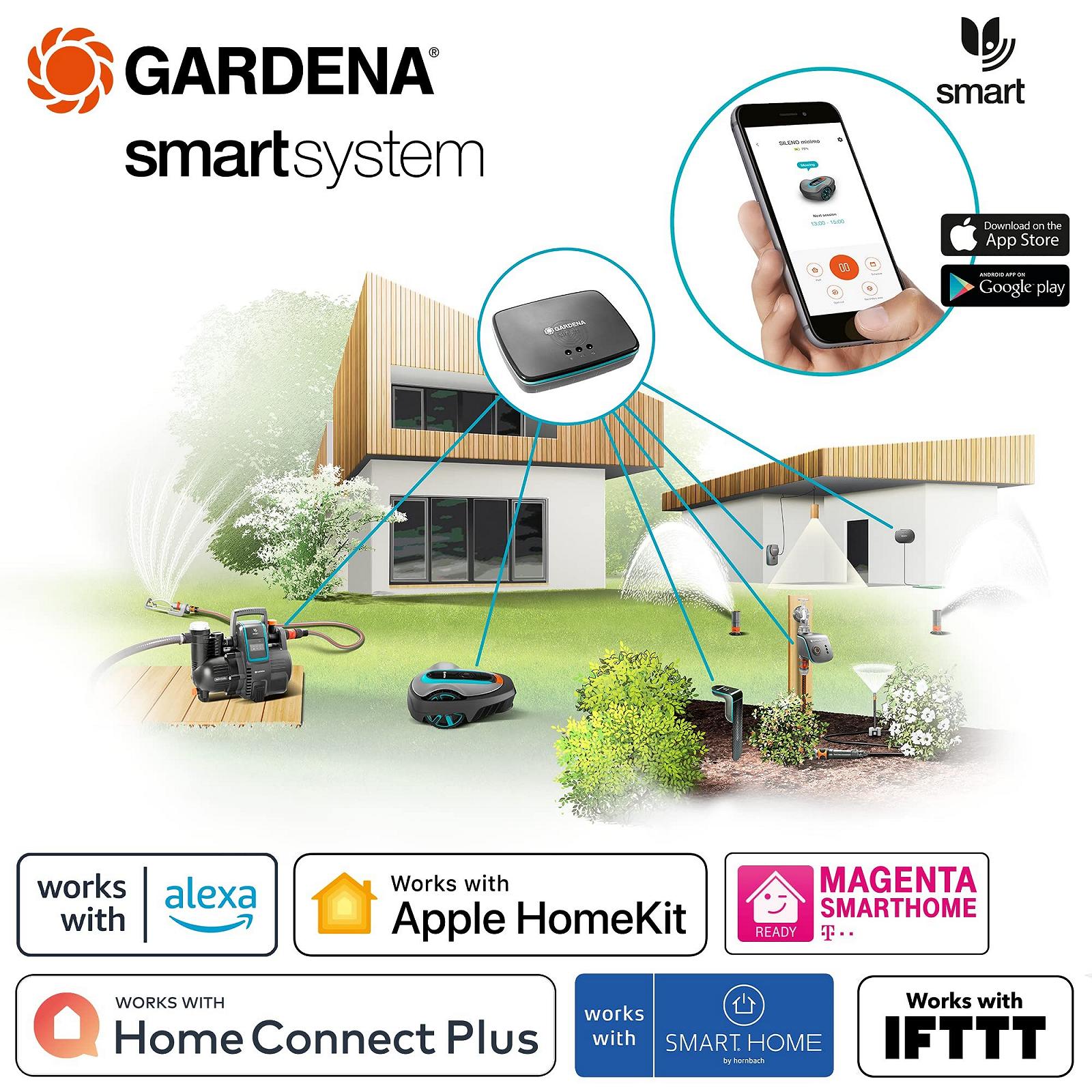Умная система управления поливом Gardena Smart Irrigation Control Sensor Set (19209-20), фото №3