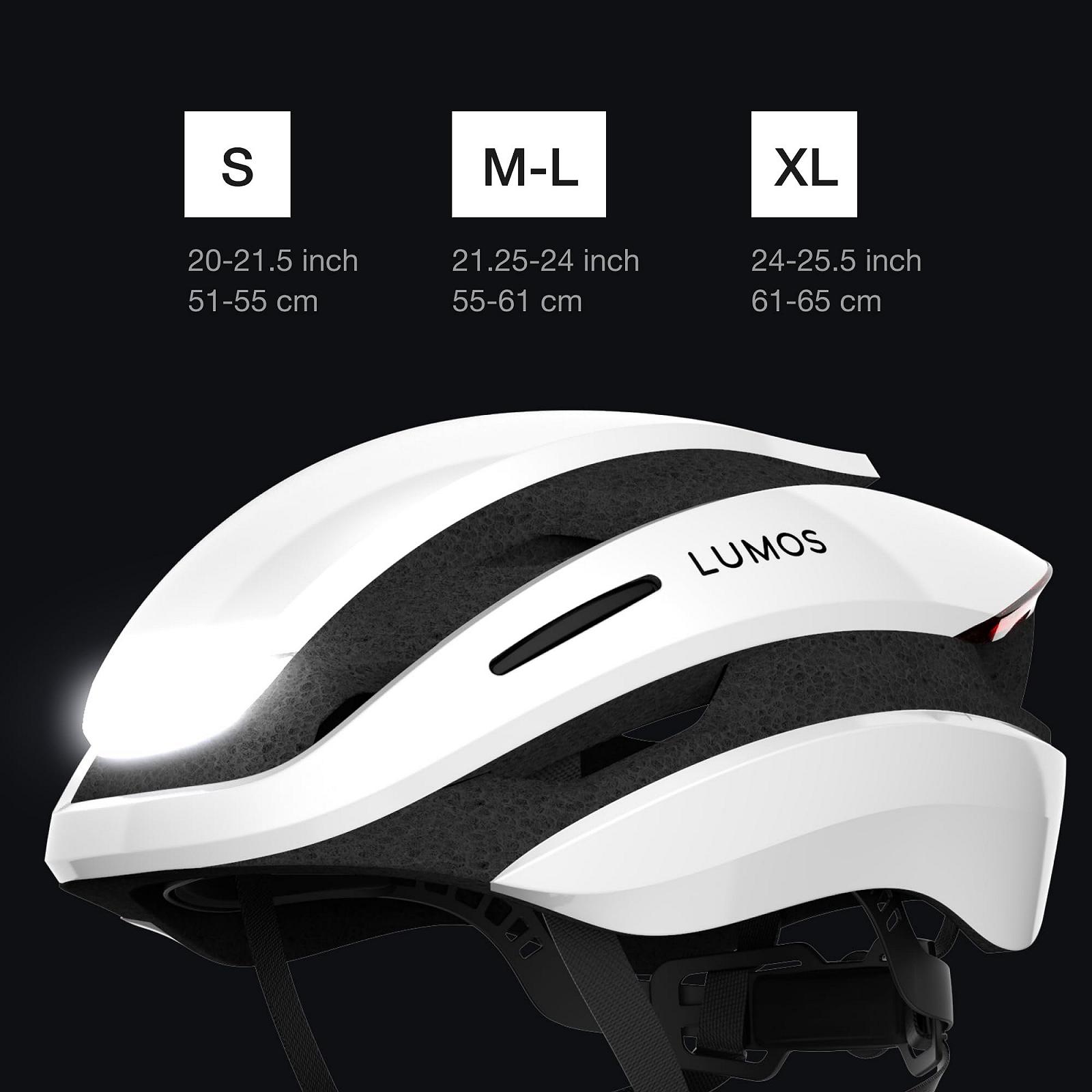 Шолом Lumos Ultra Smart велосипедний, переднє та заднє світло (LED), сигнал повороту, стоп-сигнали, Bluetooth, для дорослих: чоловіків, жінок, фото №6