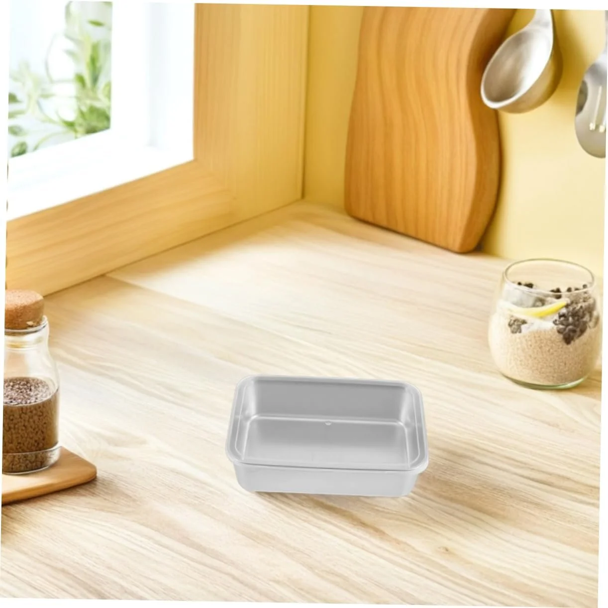 Форма для тирамису прямоугольная из нержавеющей стали с крышкой, фото №6 Форма для тирамису прямоугольная из нержавеющей стали с крышкой, фото №6